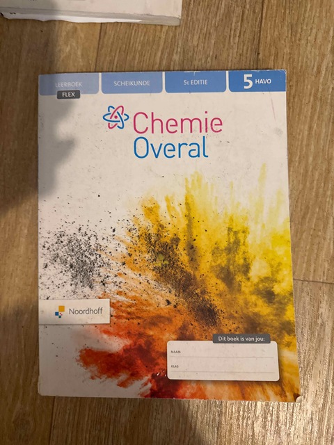 9789001291723-Chemie-Overal-havo-5-FLEX-leerboek