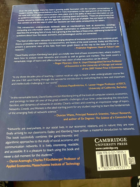 9780521195331-Networks-Crowds-and-Markets