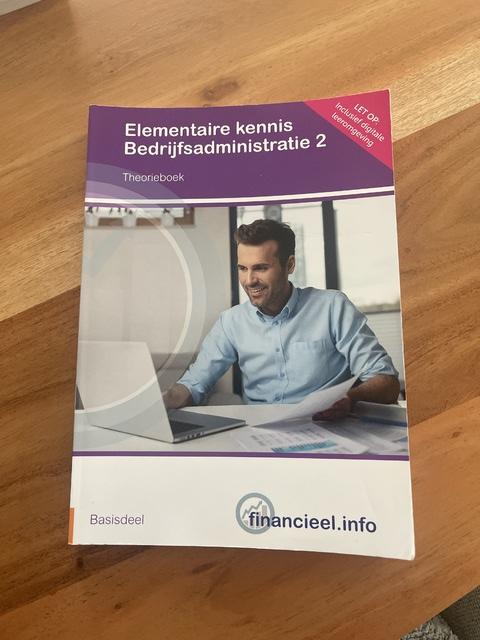 9789037252491-Elementaire-kennis-Bedrijfsadministratie-2-theorieboek