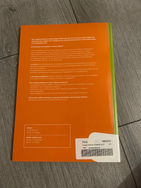 9789006622249-Kwaliteit-en-deskundigheid-PW-niveau-34-Theorieboek