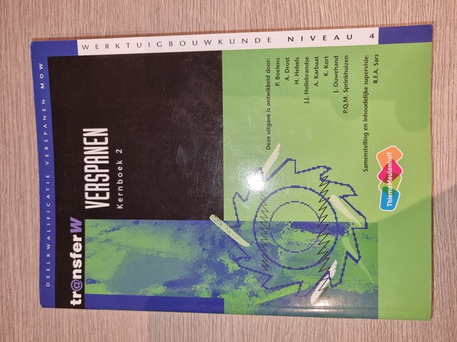 9789042532526-Verspanen-2-Tekstboek