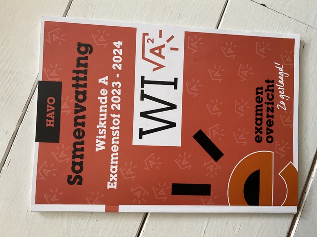 9789464381542-ExamenOverzicht-samenvatting-examenstof-havo-wiskunde-A