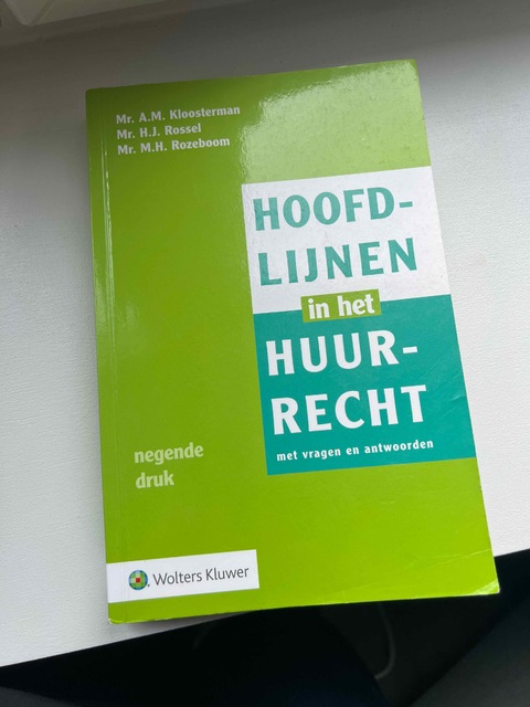 9789013140811-Hoofdlijnen-in-het-huurrecht