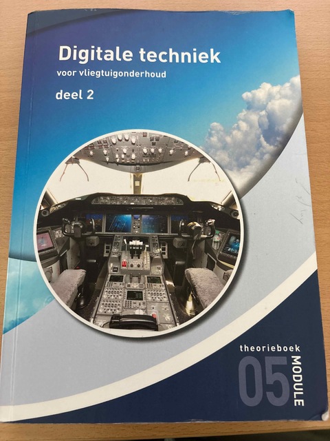 9789078206958-Digitale-techniek-voor-vliegtuigonderhoud-Module-5-deel-2-Theorieboek