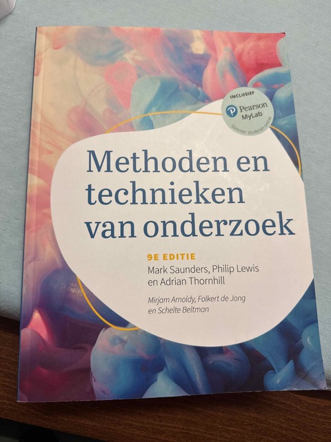 9789043041607-Methoden-en-technieken-van-onderzoek-9e-editie-met-MyLab-NL-toegangscode