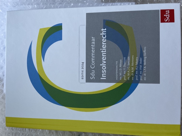 9789012409674-Sdu-Commentaar-Insolventierecht-Editie-2024