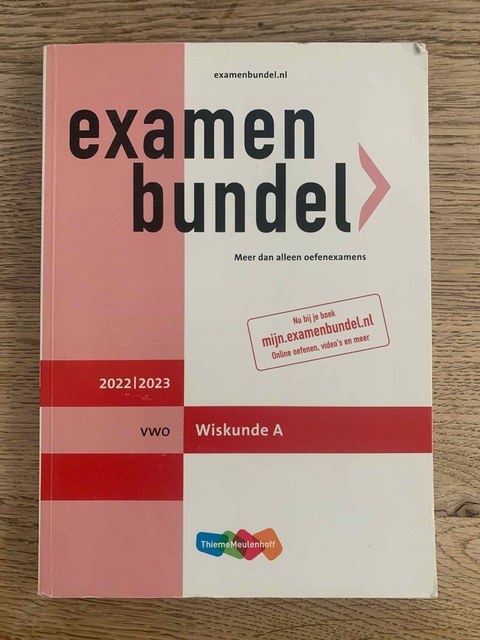 9789006639902-Examenbundel-vwo-Wiskunde-A-20222023
