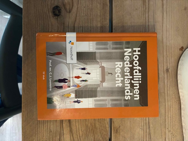 9789001299057-Hoofdlijnen-Nederlands-recht