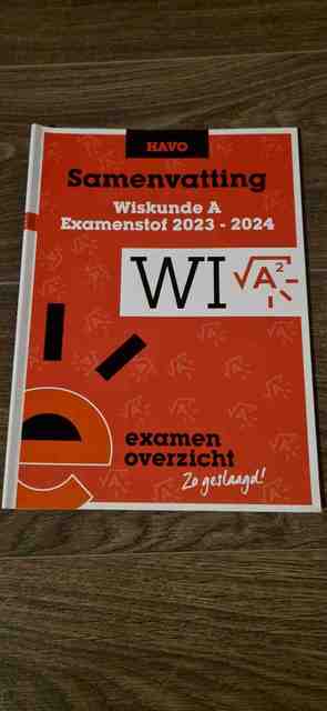 9789464381542-ExamenOverzicht-samenvatting-examenstof-havo-wiskunde-A