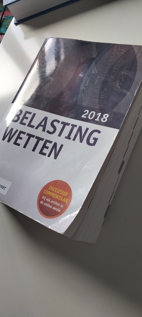 9789013144536-Belastingwetten--pocketeditie-2018