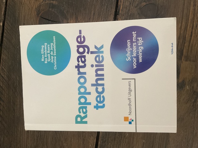 9789001841744-Rapportagetechniek