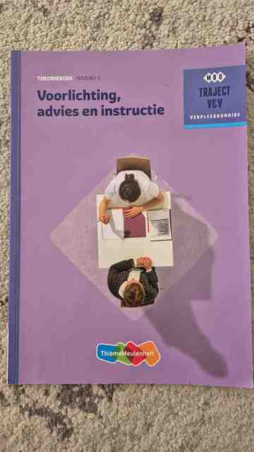 9789006910346-Voorlichting-advies-en-instructie-Theorieboek-Niveau-4