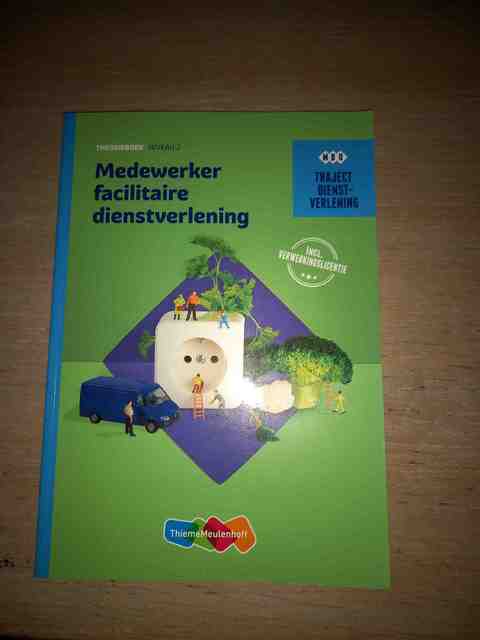 9789006504019-Medewerker-facilitaire-dienstverlening-niveau-2-Theorieboek