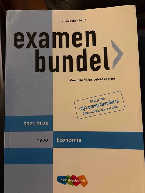 9789006648409-Examenbundel-havo-Economie-20232024