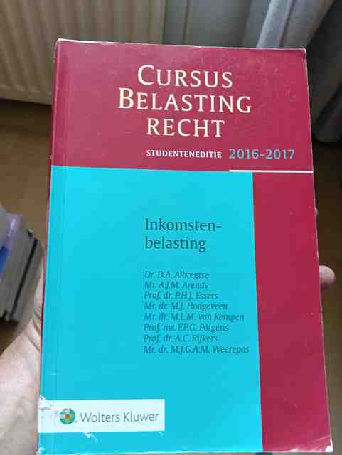 9789013135640-Inkomstenbelasting-2016-2017-Studenteneditie