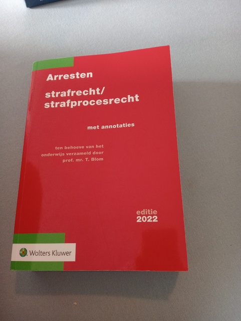 9789013167337-Arresten-strafrechtstrafprocesrecht-2022
