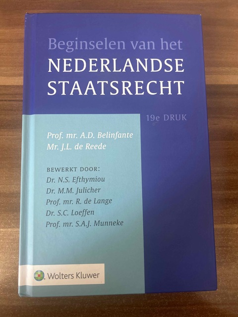 9789013146509-Beginselen-van-het-Nederlands-staatsrecht