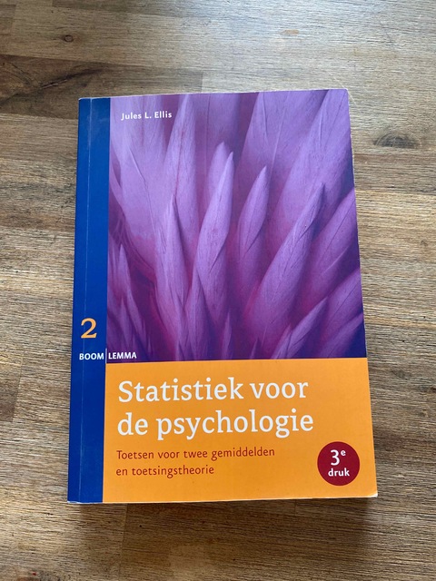 9789059319738-Statistiek-voor-de-psychologie-Deel-2-toetsen-voor-twee-gemiddelden-en-toetsingstheorie