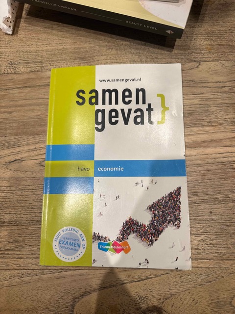 9789006107210-Samengevat-Economie-havo