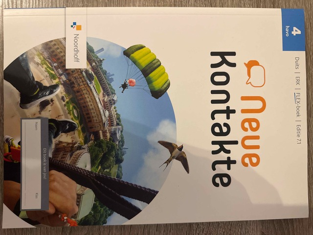 9789001125240-Neue-Kontakte-ed-7.1-havo-4-FLEX-boek