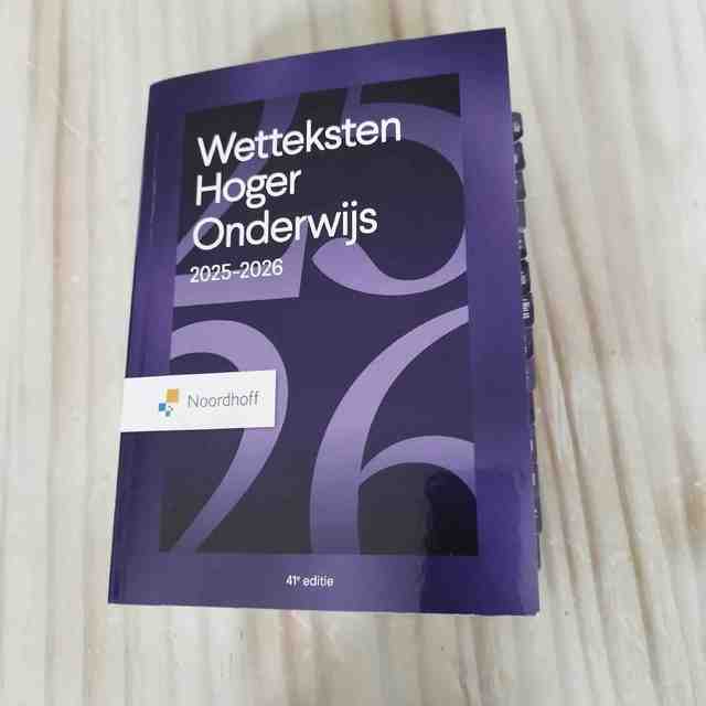 9789001048556-Wetteksten-hoger-onderwijs-2025-2026