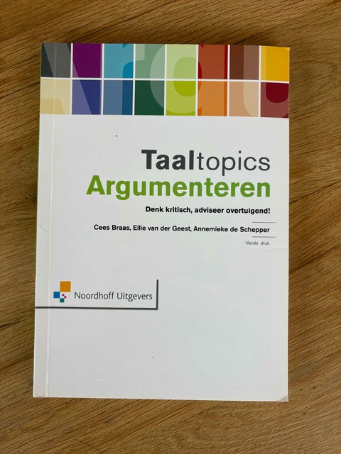 9789001809485-Taaltopics-argumenteren