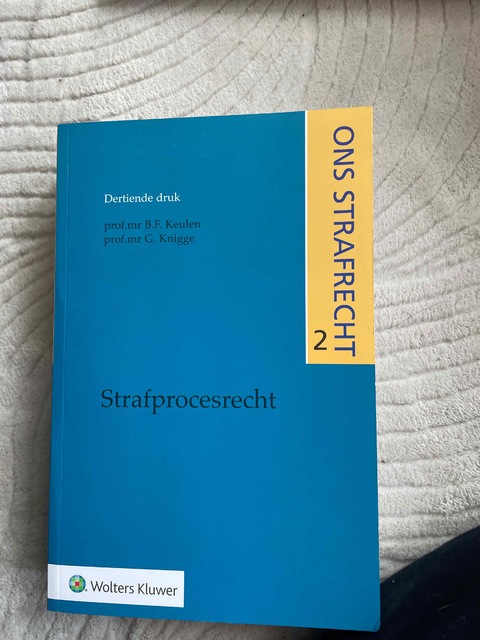 9789013121797-Strafprocesrecht