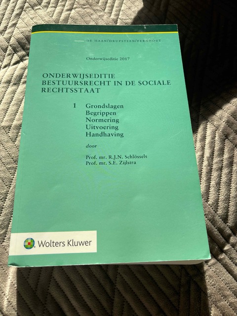 9789013142563-Onderwijseditie-bestuursrecht-in-de-sociale-rechtsstaat-band-1