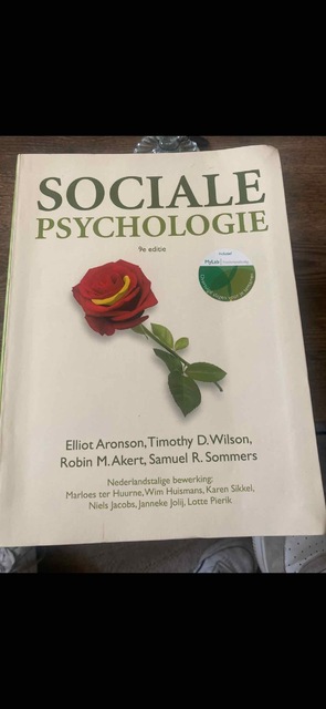 9789043035361-Sociale-psychologie