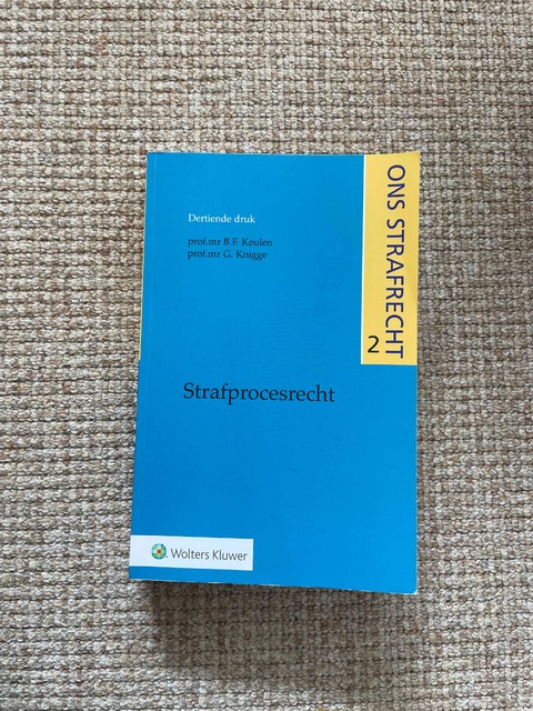 9789013121797-Strafprocesrecht