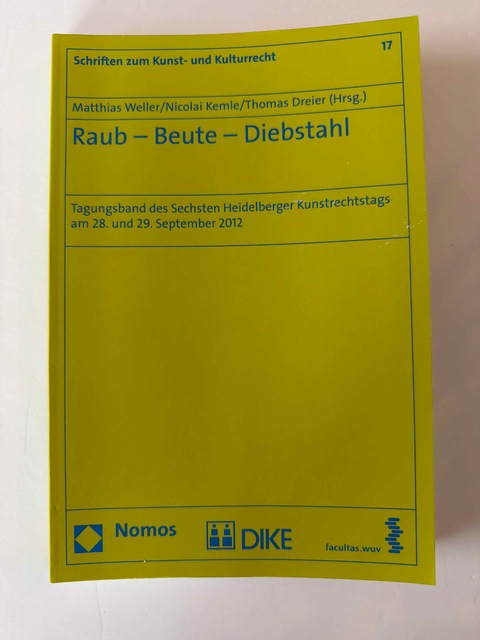 9783848706860-Raub--Beute--Diebstahl