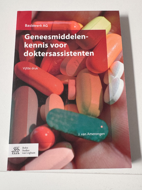 9789036817387-Geneesmiddelenkennis-voor-doktersassistenten