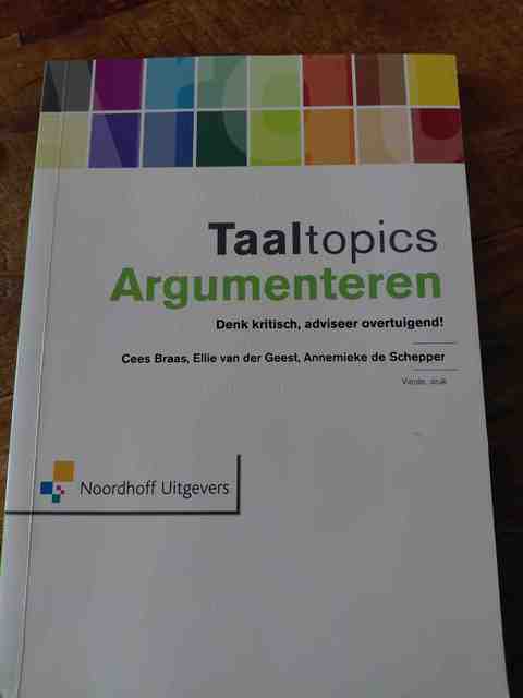 9789001809485-Taaltopics-argumenteren