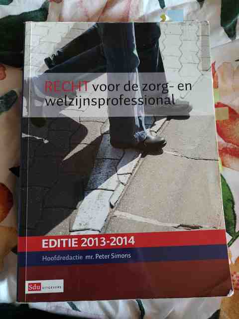 9789039527207-Recht-voor-de-zorg-en-welzijnsprofessional-2013-2014
