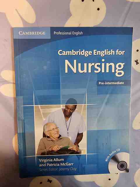9780521141338-Cambridge-English-for-Nursing-Pre-intermediate-Students-Boo