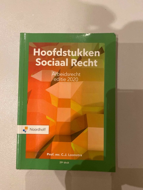 9789001593315-Hoofdstukken-Sociaal-Recht-editie-2020