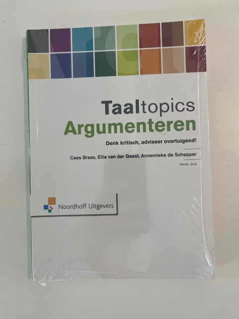 9789001809485-Taaltopics-argumenteren