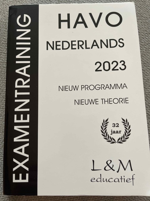 9789054894438-Examentraining-Havo-Nederlands-2023