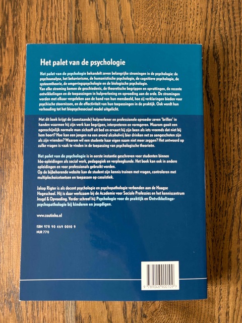 9789046900109-Het-palet-van-de-psychologie