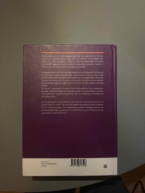 9789036818506-Kindergeneeskunde-voor-kinderverpleegkundigen