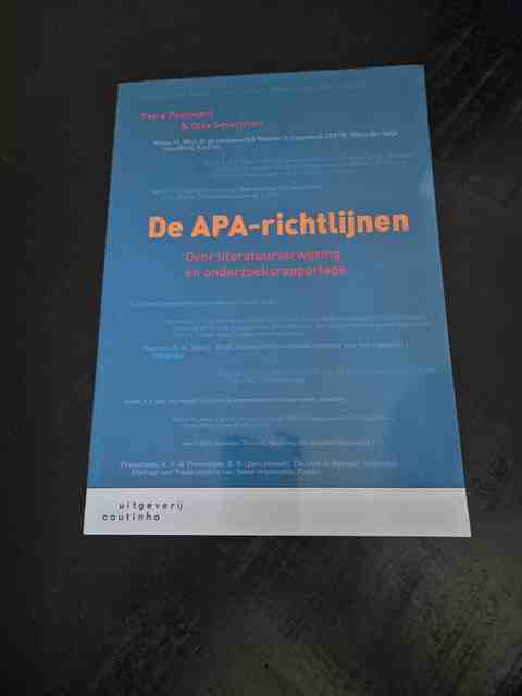 9789046907283-De-APA-richtlijnen