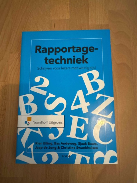 9789001881788-Rapportagetechniek