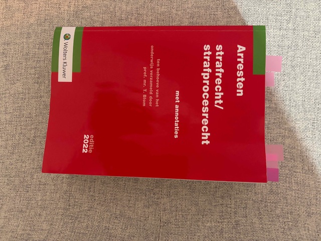 9789013167337-Arresten-strafrechtstrafprocesrecht-2022