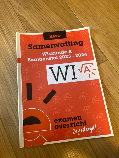 9789464381542-ExamenOverzicht-samenvatting-examenstof-havo-wiskunde-A