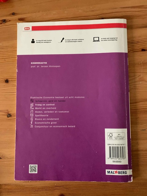 9789402064797-Praktische-Economie-456-vwo-module-1-Schaarste-geld-en-handel-leerjaar