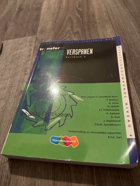 9789042532526-Verspanen-2-Tekstboek