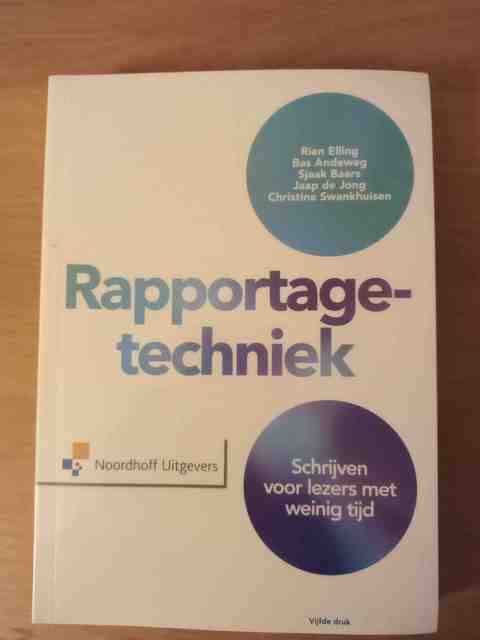 9789001841744-Rapportagetechniek