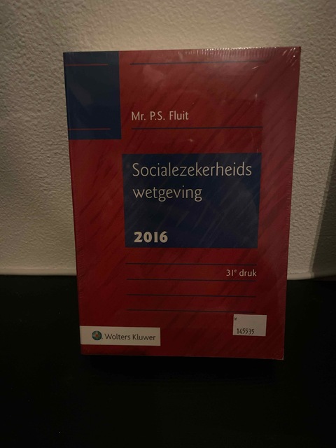 9789013134919-Socialezekerheidswetgeving-2016