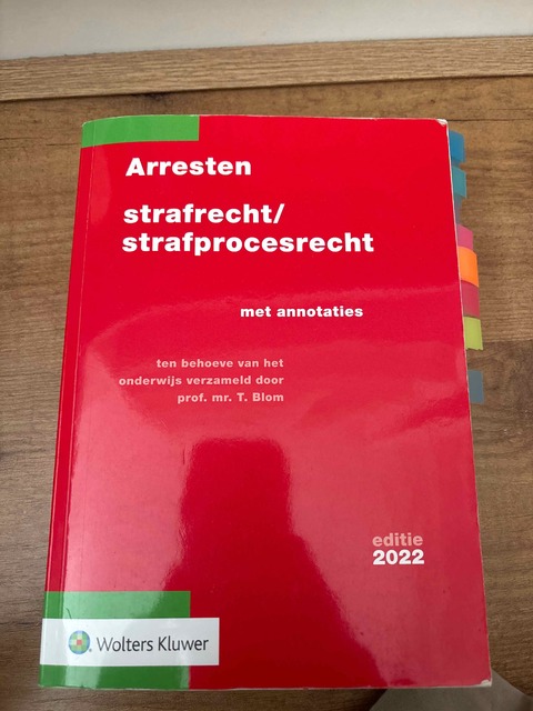 9789013167337-Arresten-strafrechtstrafprocesrecht-2022