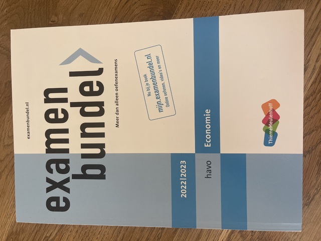 9789006639803-Examenbundel-havo-Economie-20222023